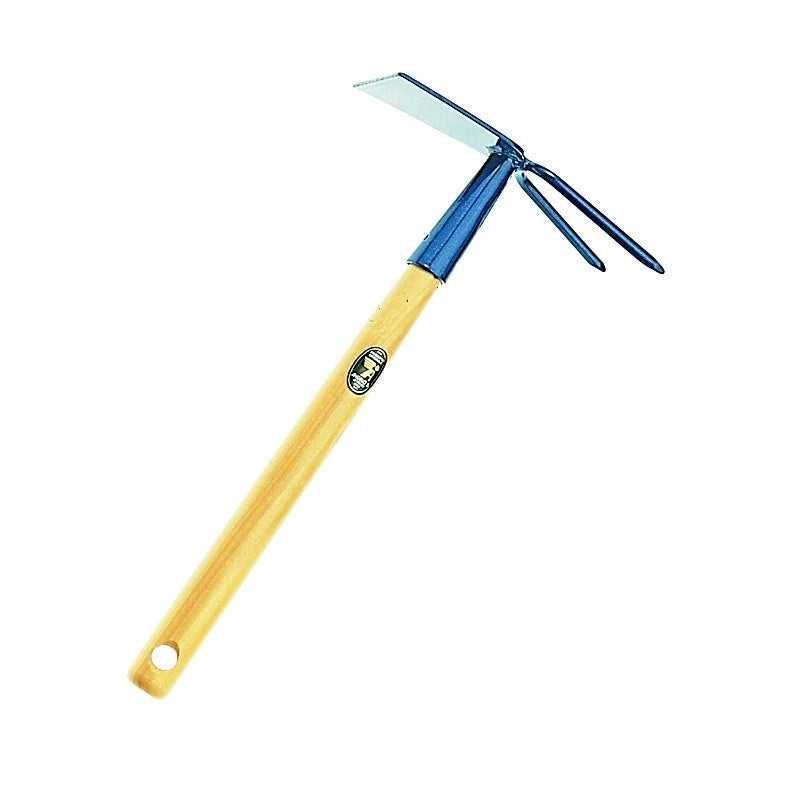Zappino quadro con manico in legno 30 cm