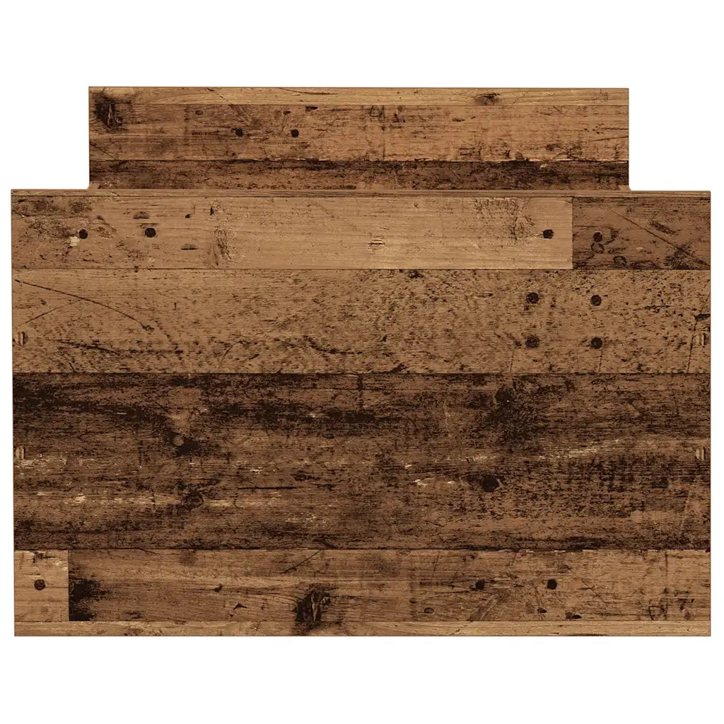 Giroletto senza Materasso-Struttura Letto Legno Antico 90x190cm in Truciolato 731648