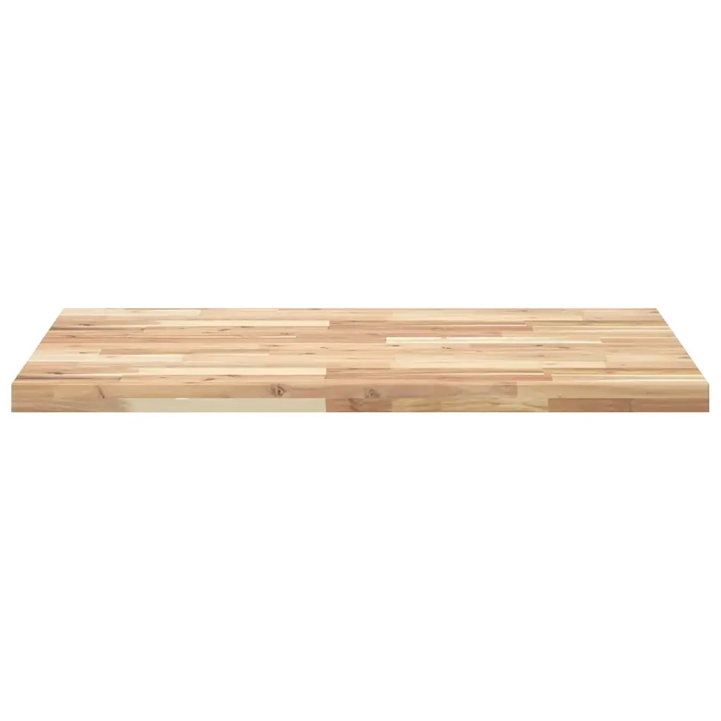 Piano Scrivania Non Trattato 120x70x4cm Legno Massello Acacia 3279745