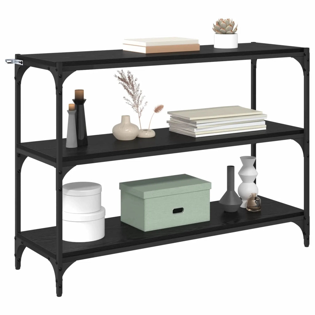 Armadio per Libri Rovere nero 100 x 33 x 70,5 cm 881116