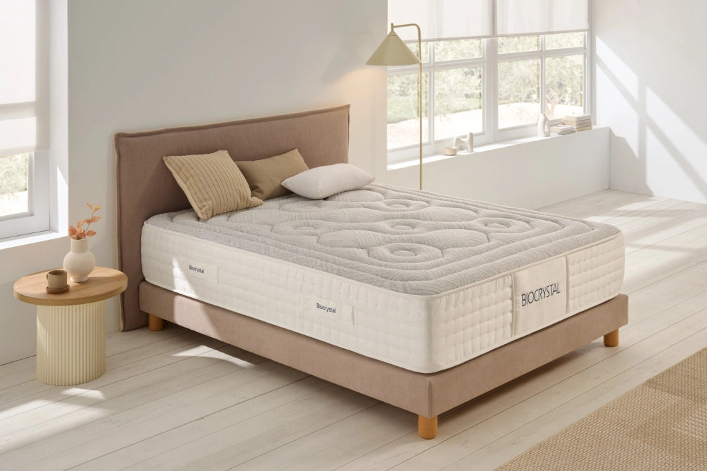 Materasso a molle insacchettate Biocrystal Selenium Spring, 30cm, 140x190cm - Moonia