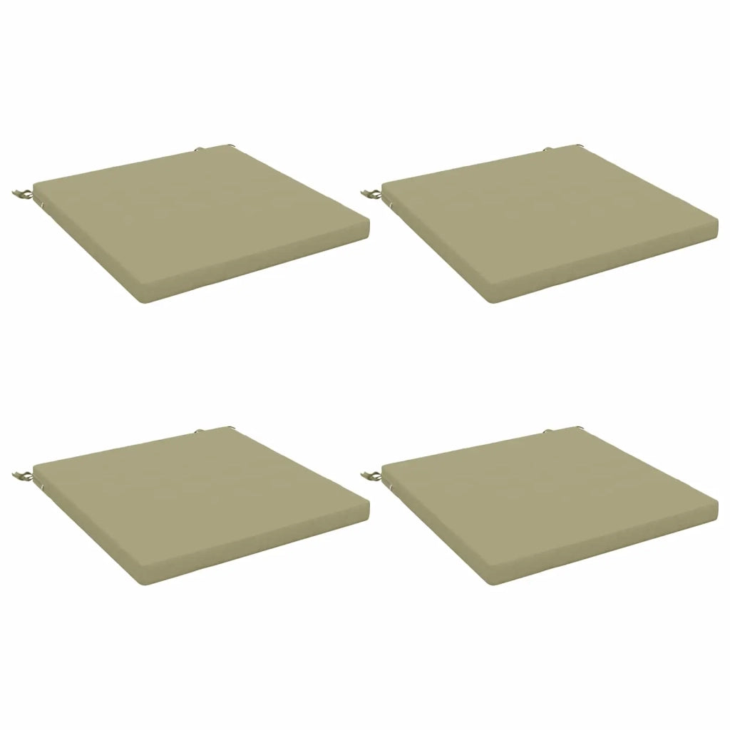 Cuscini per Sedia in 4 Pezzi SOEST 4 pz 100% Poliestere 944646