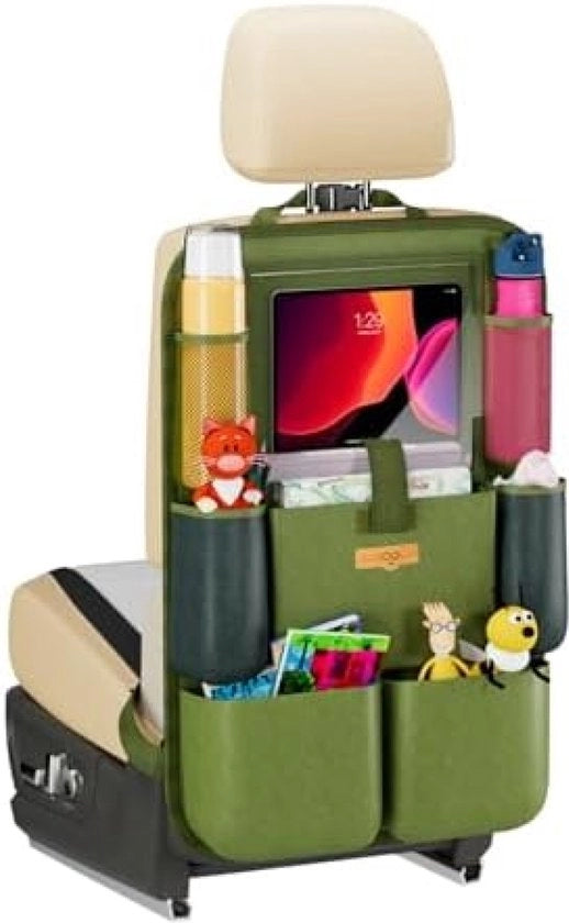 Organizzatore per Auto con Supporto per Tablet - Accessori per Auto Universali - 8 Borse