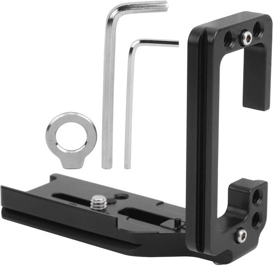 Piattaforma di rilascio rapido per camera senza mirino L per registrazione verticale L per R5 R6.
