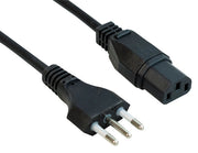 Cavo spina 2P+T 10A / presa tripolare VDE