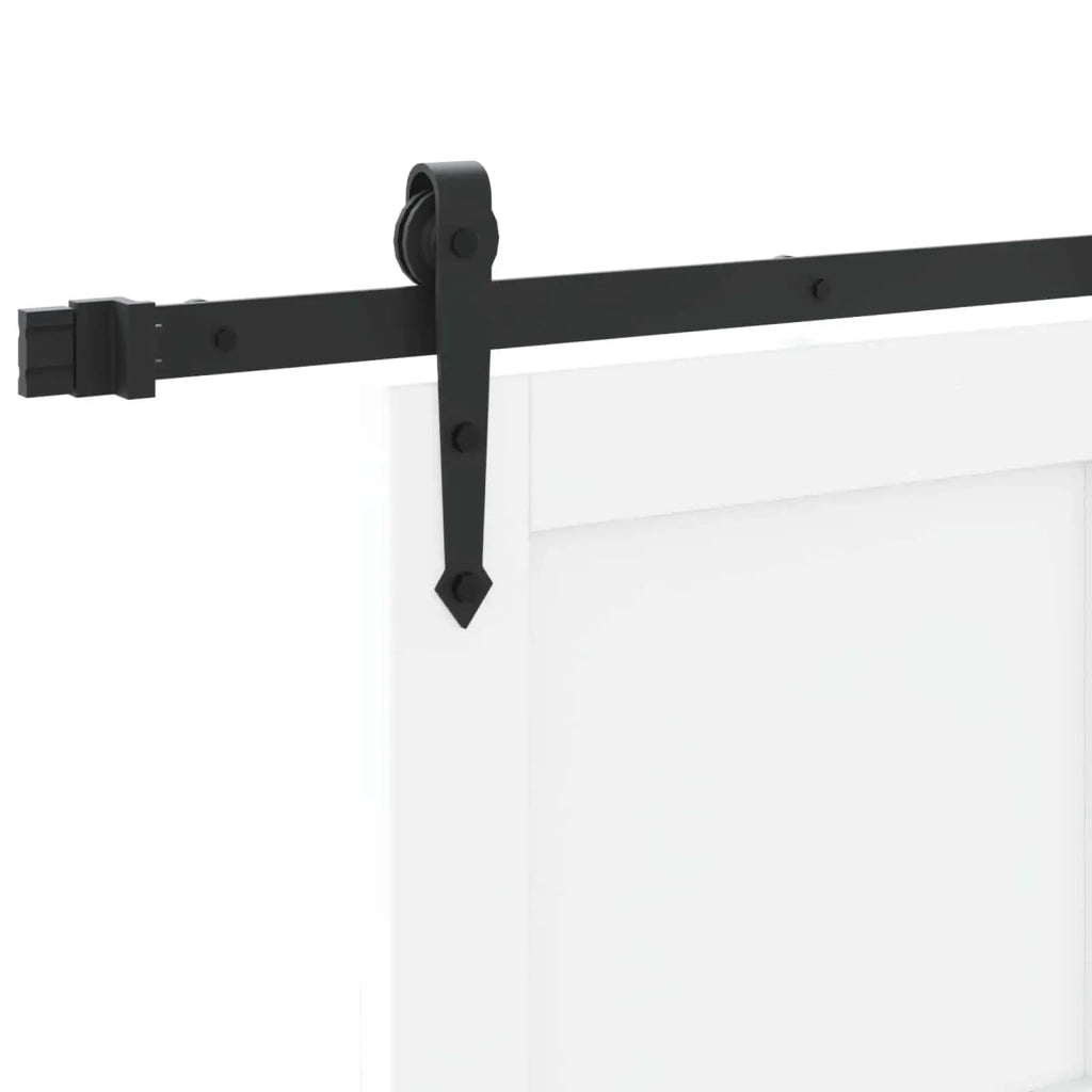 Porta scorrevole ORKDAL Bianco e Nero 83 x 232 cm 3445581