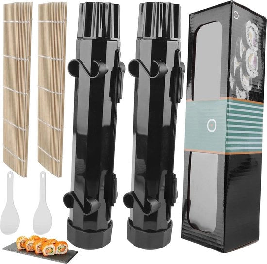 Set a rulli di sushi 2 in 1 272 x 55 cm - Strumenti per tubi di sushi per principianti