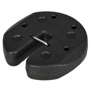 Piedini per supporto da padiglione, set da 4, pesi da 12 kg con perni di fissaggio e cinghia di trasporto.