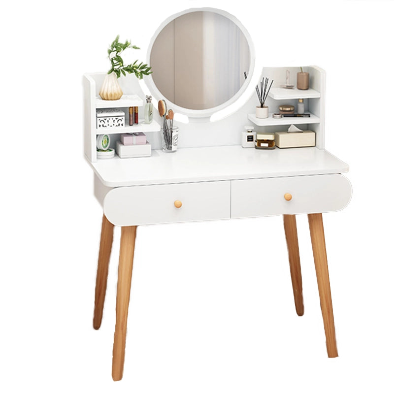 Toeletta per trucco con misure 120x80x40 cm, ideale per la camera da letto.