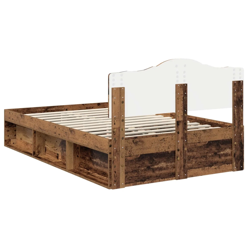 Struttura del letto Legno vecchio 120 x 200 cm Pino massello 3412923