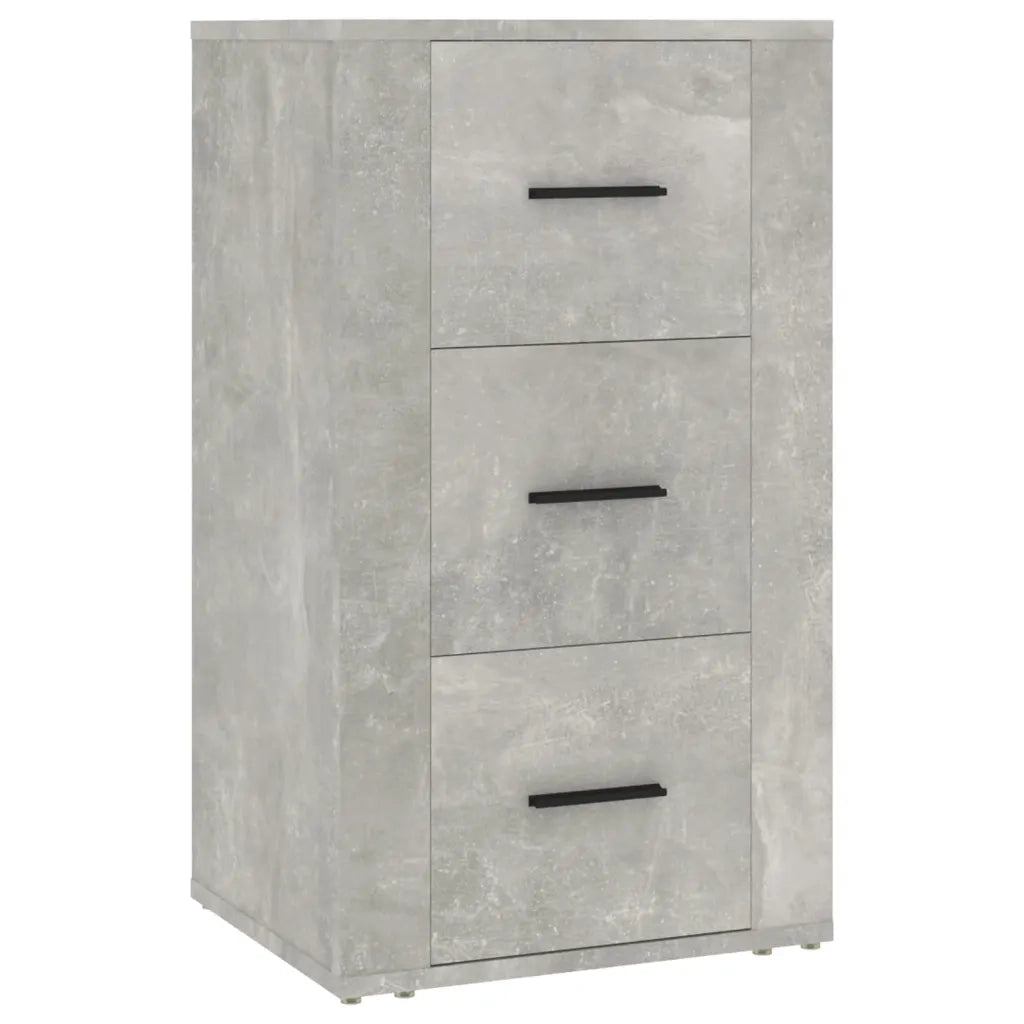 Credenza | Madia | Buffet da pranzo | Armadio da pranzo Grigio Cemento 40x33x70 cm in Legno Multistrato
