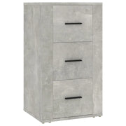 Credenza | Madia | Buffet da pranzo | Armadio da pranzo Grigio Cemento 40x33x70 cm in Legno Multistrato