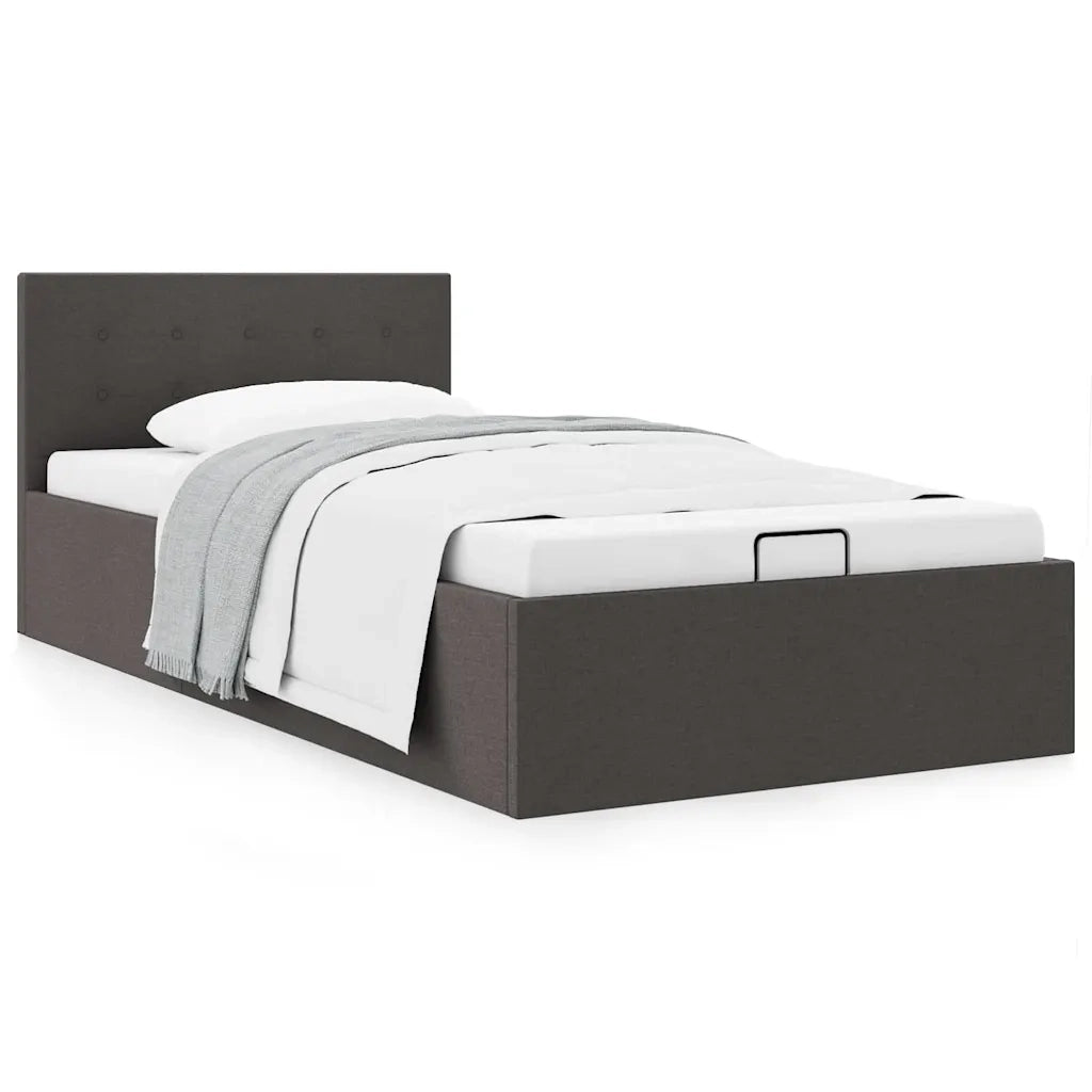 Giroletto Idraulico Contenitore Grigio Scuro Tessuto 90x200cm 285570
