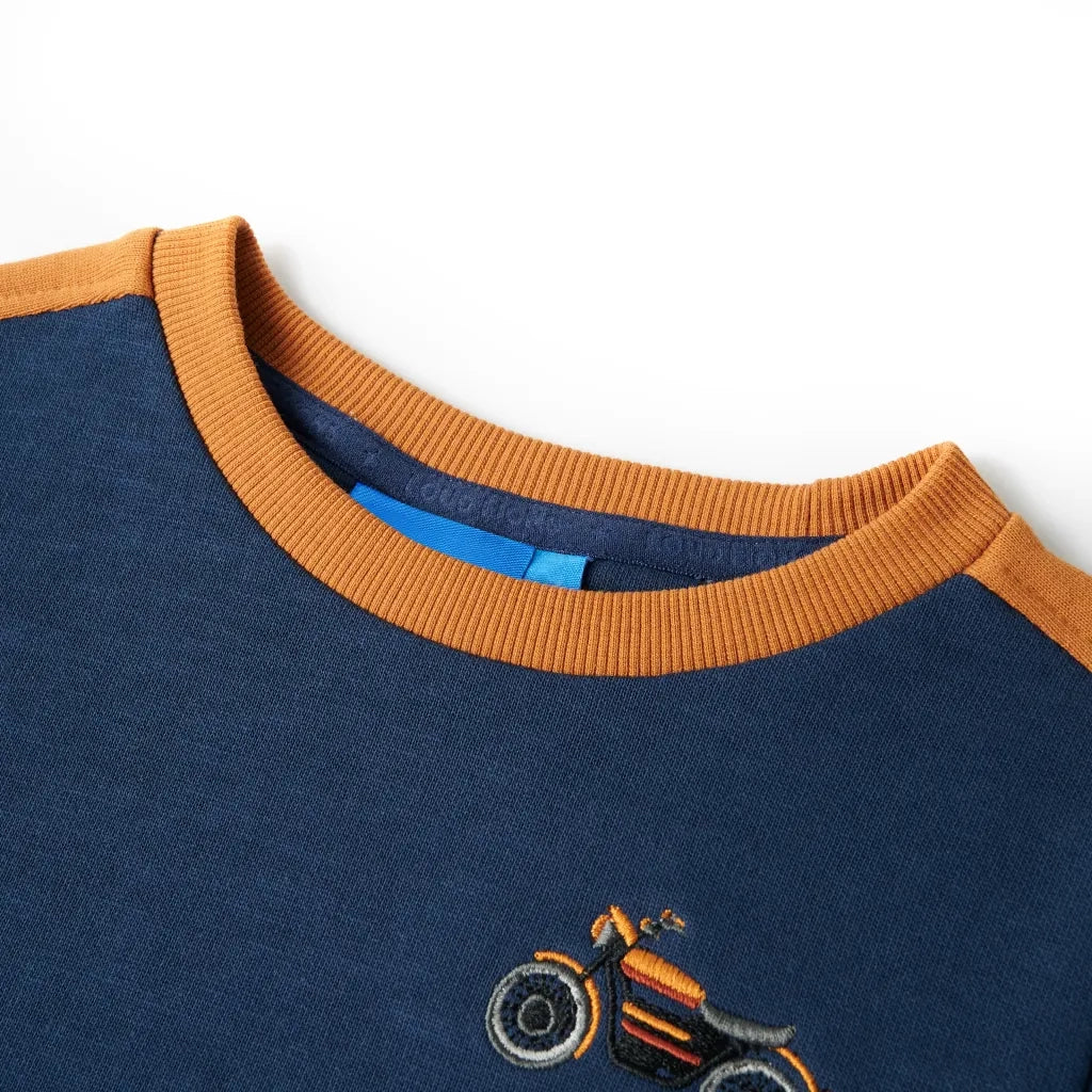 Felpa per Bambini Blu Indaco 92 12669