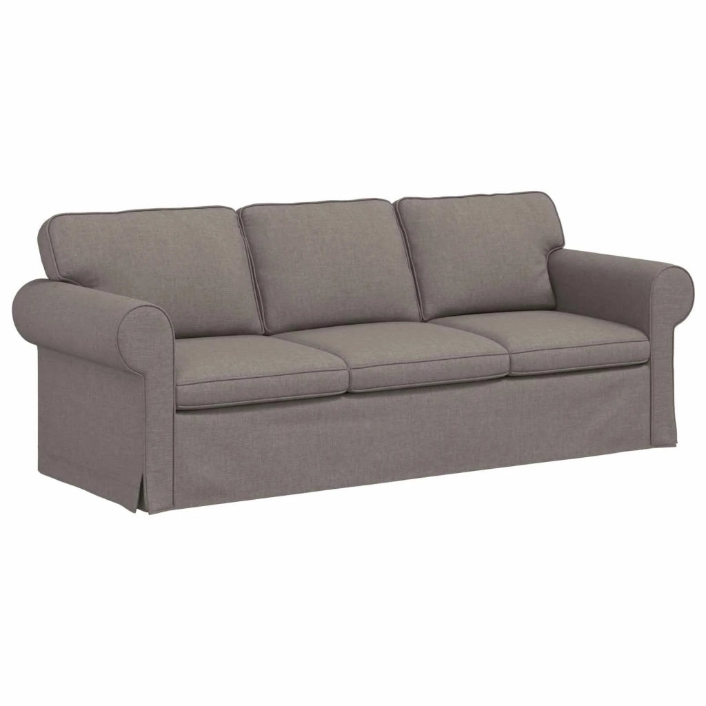 Divano 2 pcs Talpa 215 x 82 x 80 cm Tessuto