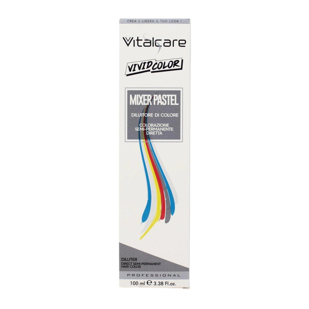 VITALCARE TINTA SEMIPERMANENTE PROFESSIONALE PER CAPELLI MORBIDI IDRATATI E LUMINOSI IN COLORE BIANCO 100 ML