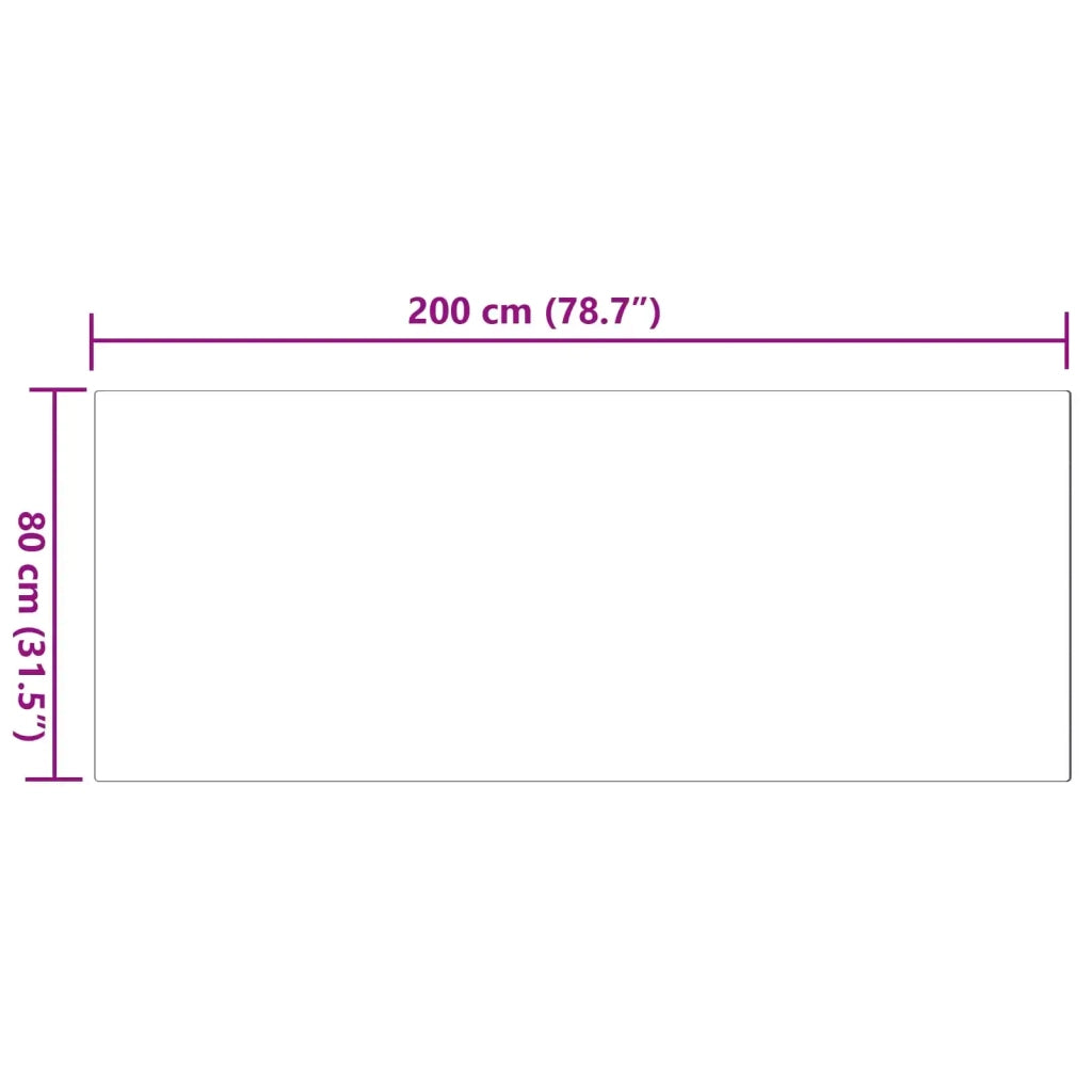 Tappeto antiscivolo in sintetica di coniglio OLITE Rosa 42021699