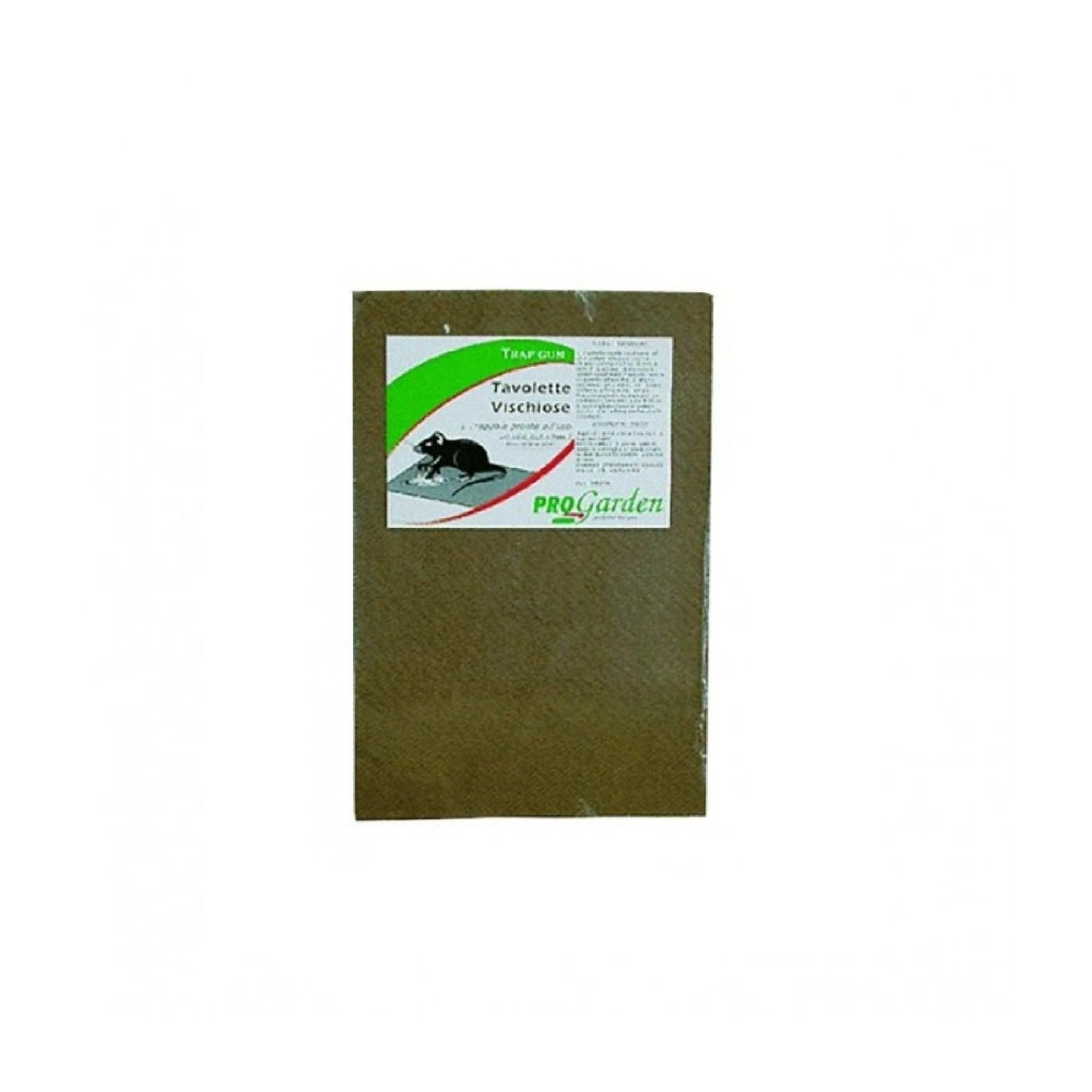 Due tavolette vischiose adesive topi ratti insetti cattura lucertole trappole