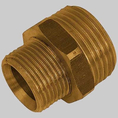 NIPLES RIDOTTO OTTONE GIALLO  3/8 x 1/4     MADE IN ITALY