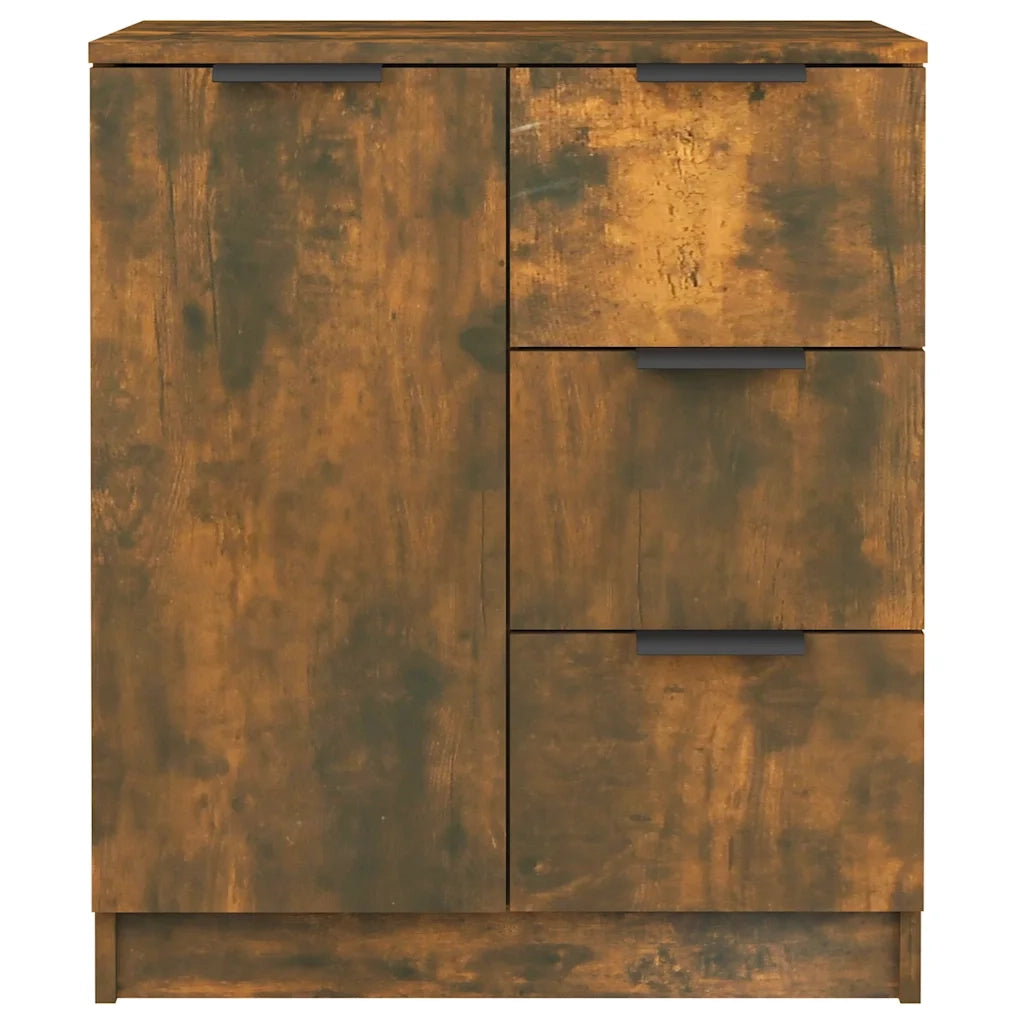 Credenza Rovere Fumo 60x30x70 cm in Legno tecnico 816988