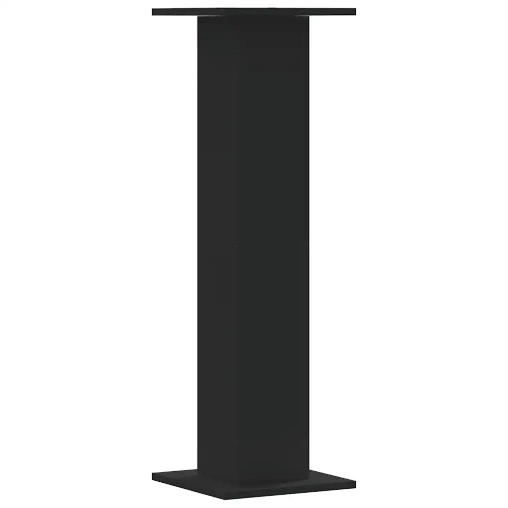 Supporti per piante | Sostegno per piante 2 pz Neri 30x30x95 cm Legno Multistrato