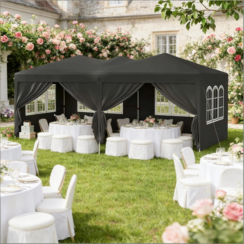 Festa a tenda gazebo di Spacious rifugio privato con Tote Bag (solo con gazebo)