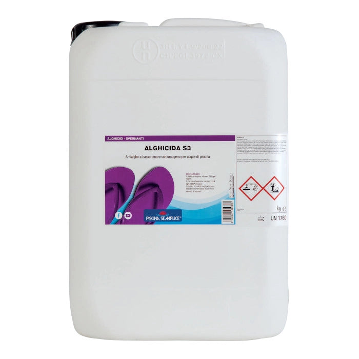 Alghicida S3 25Kg - Adatto Anche Per Pompette Dosatrici