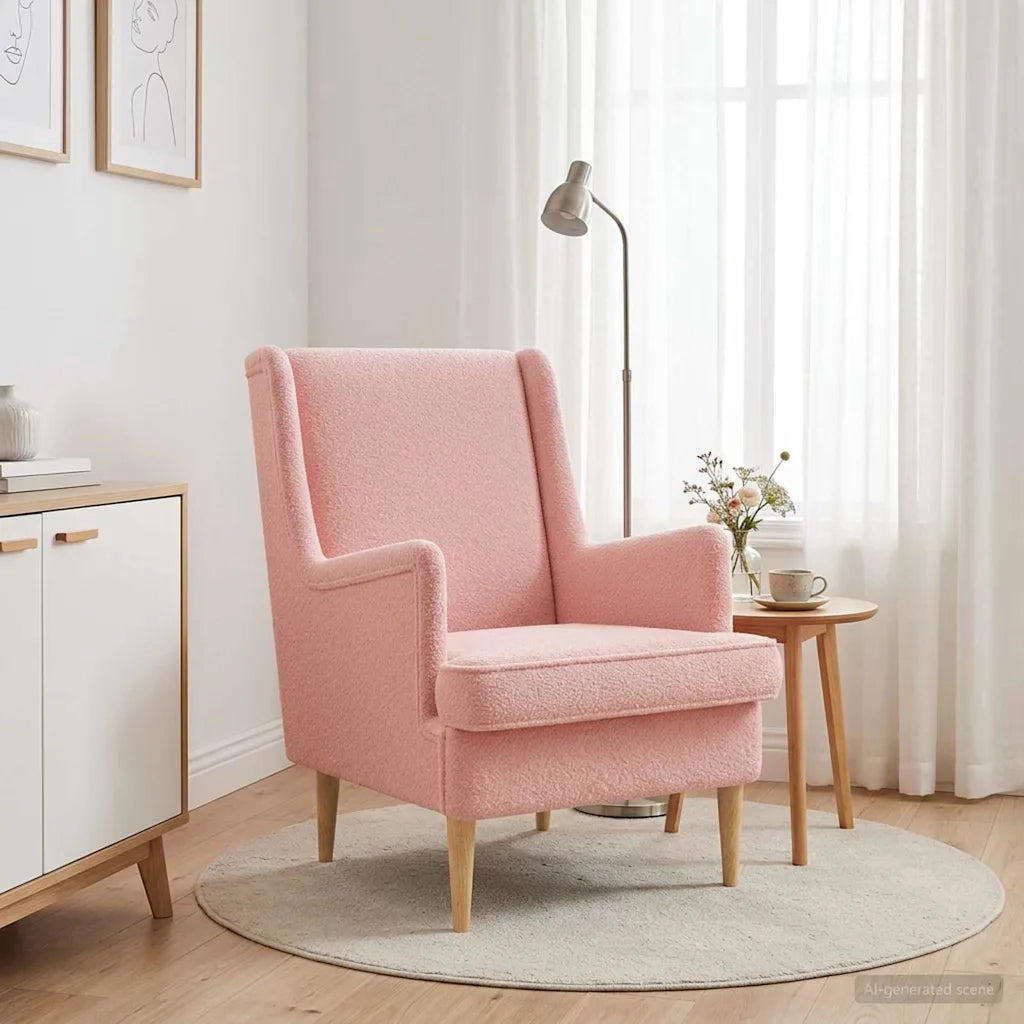 Divano Sedia-Poltrona Rosa Boucl¨¦ 597412