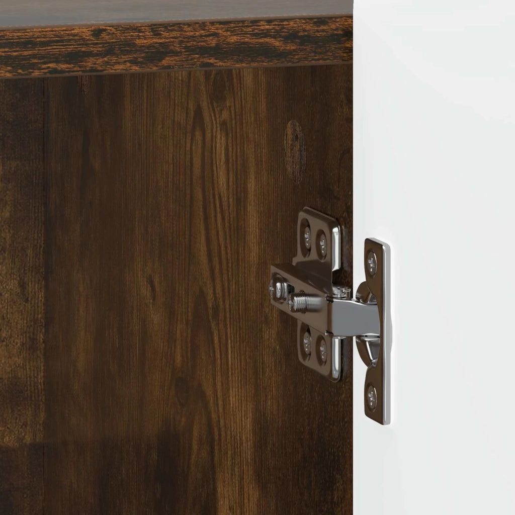 Armadio da Notte Rovere Fumo 43 x 34,5 x 52 cm 894345