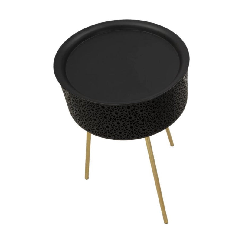 Tavolinetto Blacky cm ø 40x65
