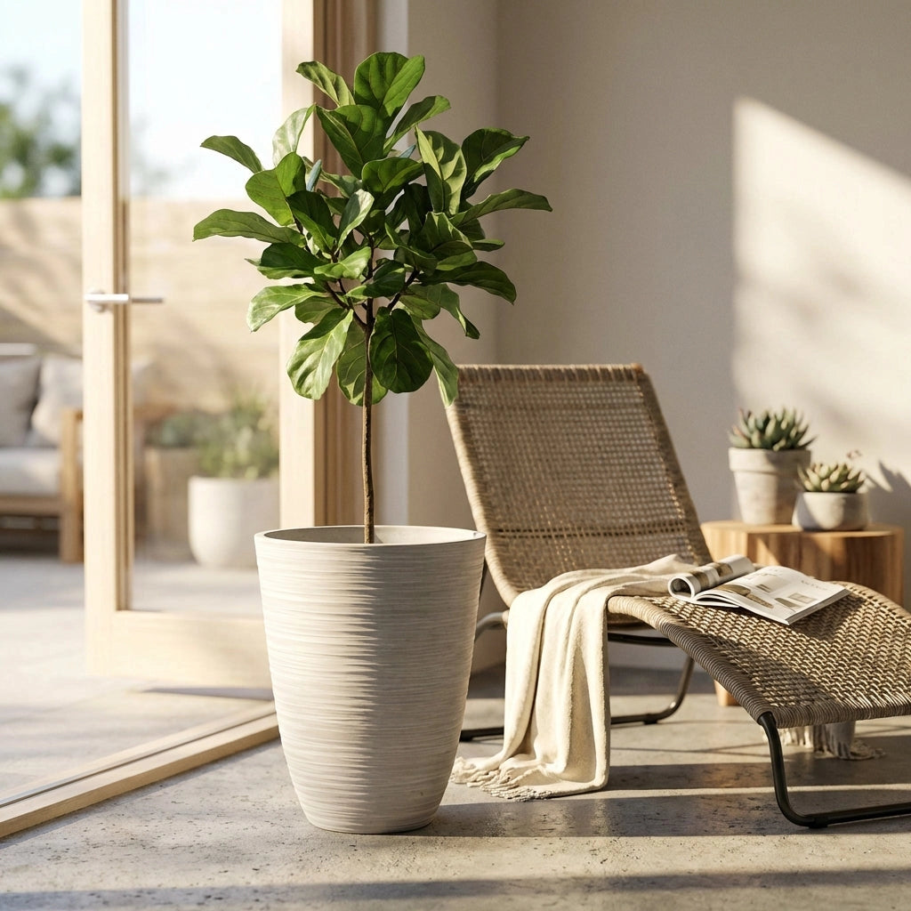 Vaso grande in Fibra sintetica cm 39x39x46 - HAMILTON