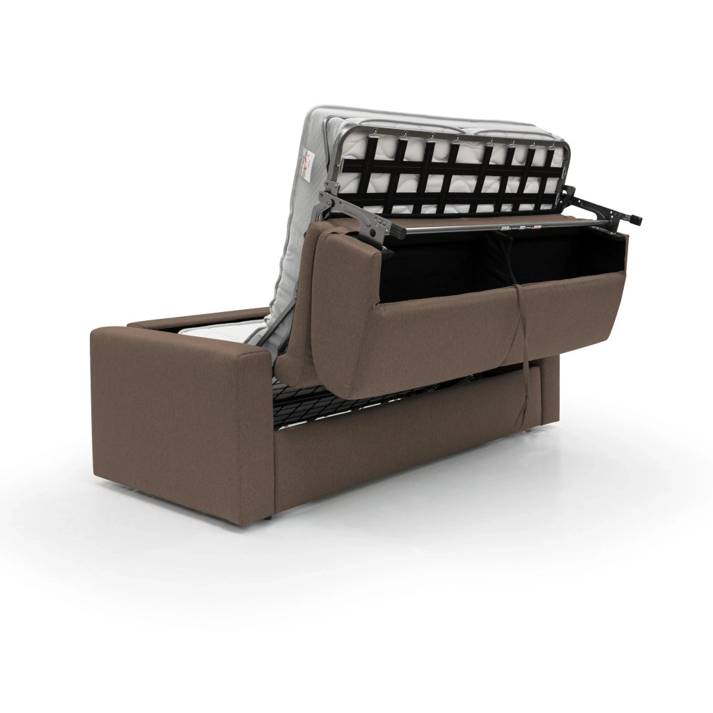 Kansas Divano letto matrimoniale H20 impermeabile 212 cm  marrone