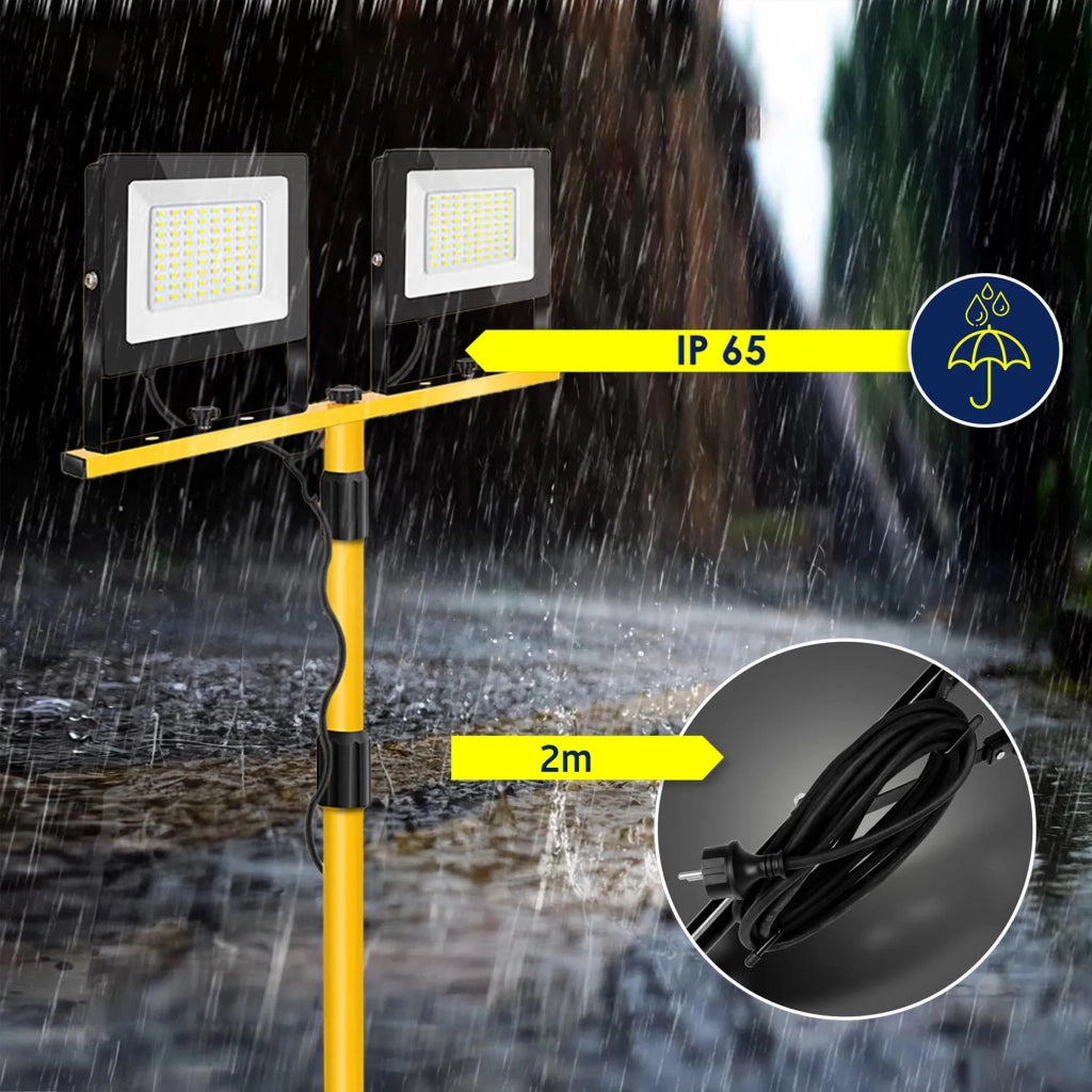 Alogeno Led Su Treppiede Rsl006-2x100n