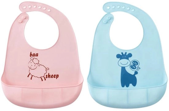 Dischetti in silicone - Impermeabili - Unisex - Lavabili - Soffici - Sicuri per bambini e bambine - 2 pezzi