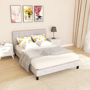 Letto a cassetti 140x200 cm - Con cassetti integrati, fondo a grate e poggiatesta comodo per una soluzione di sonno completa
