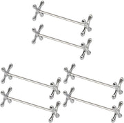 Organizzatore per utensili in argento - Supporto per forchette e coltelli - Supporto per cucchiai - Compacto - 2 pezzi