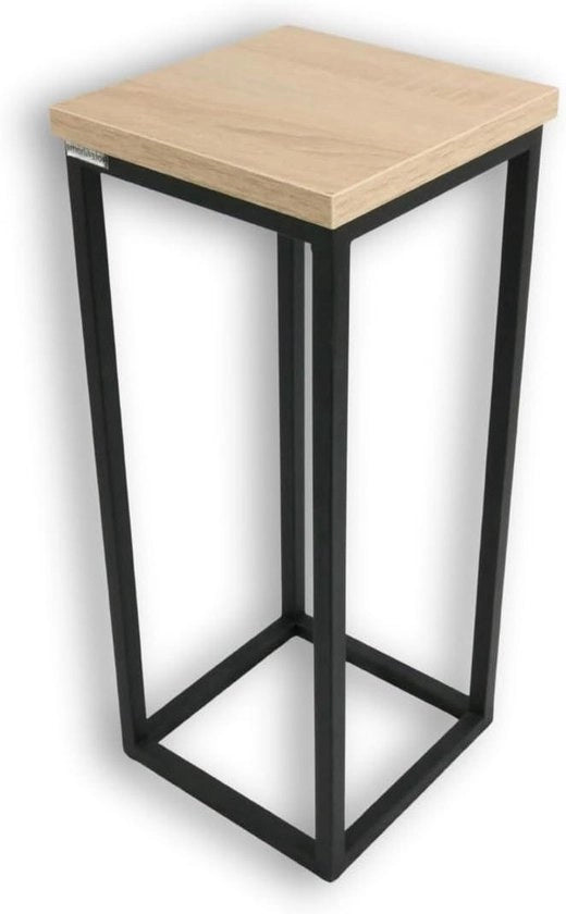 Standarizzazione decorativa di MDF legno di quercia con fiori standarizzazione Sonoma quercia - Altezza: 50 cm