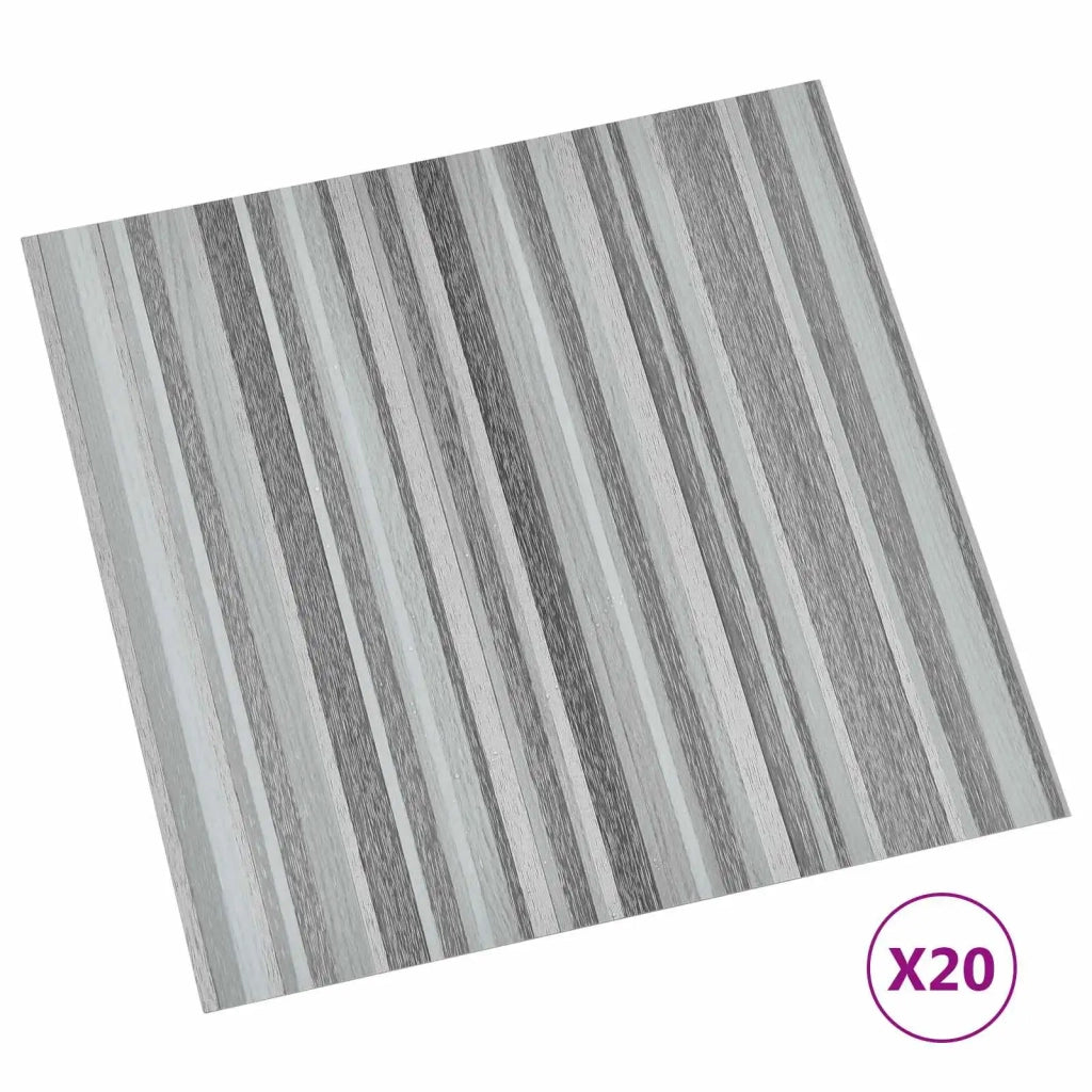 Plance per Pavimentazione Autoadesiva 30,5 x 30,5 cm 20 pcs PVC 42046381