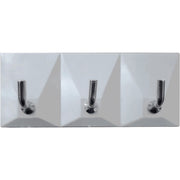 GANCIO ADESIVO PLASTICA 3 POSTI**- DIESSE- 40,0 pz