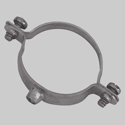 COLLARE FERMATUBO LEGGERO CON FILETTO M6  14  1/4     MADE IN ITALY
