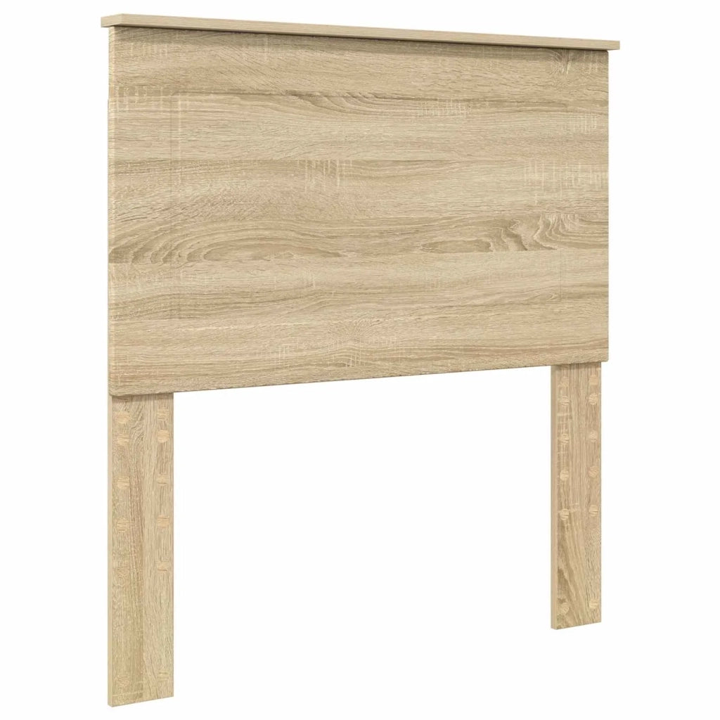 Struttura del letto-Giroletto Rovere Sonoma 75 x 190 cm Pino massello 700897