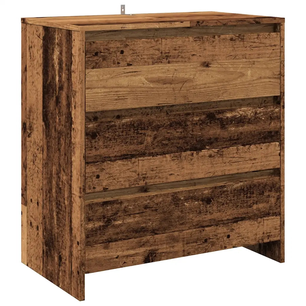 Credenza 2 pz-Set di 2 Buffet-Armadio da cucina Legno Antico in Legno Multistrato