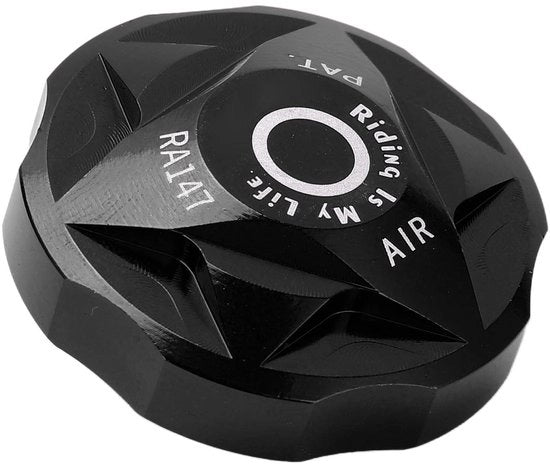 Fork aereostatica per bicicletta - Copertura in alluminio per camera d'aria