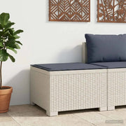 Divano da esterno-Divano da Giardino a 1 Posto con Cuscino Aspetto Rattan PP 142775