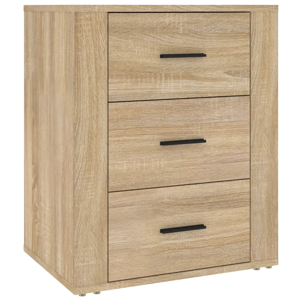 Comodino Rovere Sonoma 50x36x60 cm in Legno Multistrato 816715