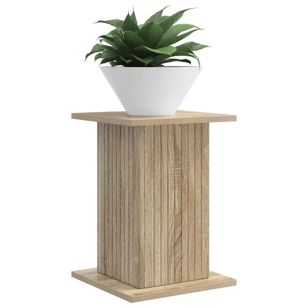 Supporto per piante | Sostegno per piante 2 pz Rovere Sonoma 30,5 x 30 x 43 cm
