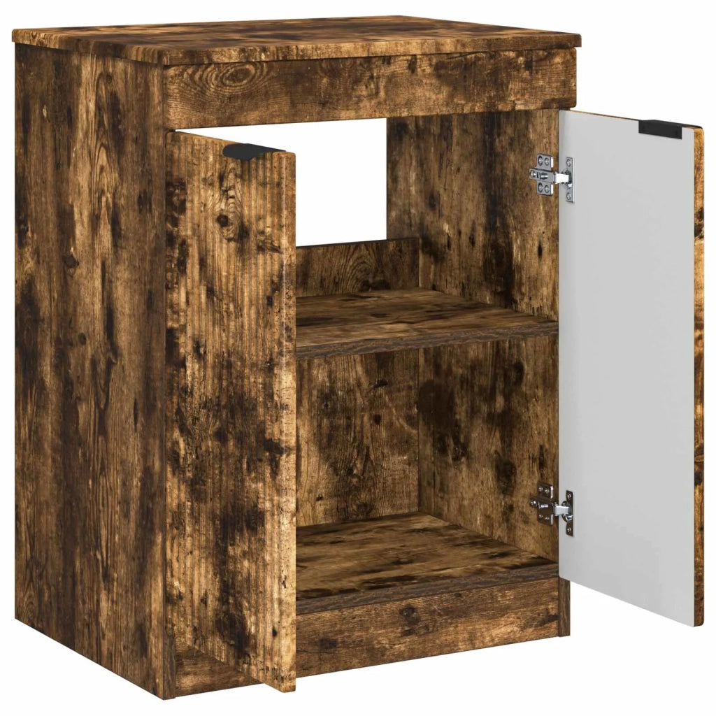 Mobile da Bagno | Armadio da bagno Rovere Fumo 54 x 41 x 70 cm