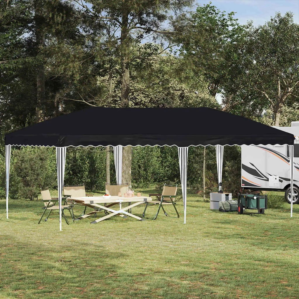 Tenda per feste a pop-up 575 x 290 x 245 cm Antracite 42019781