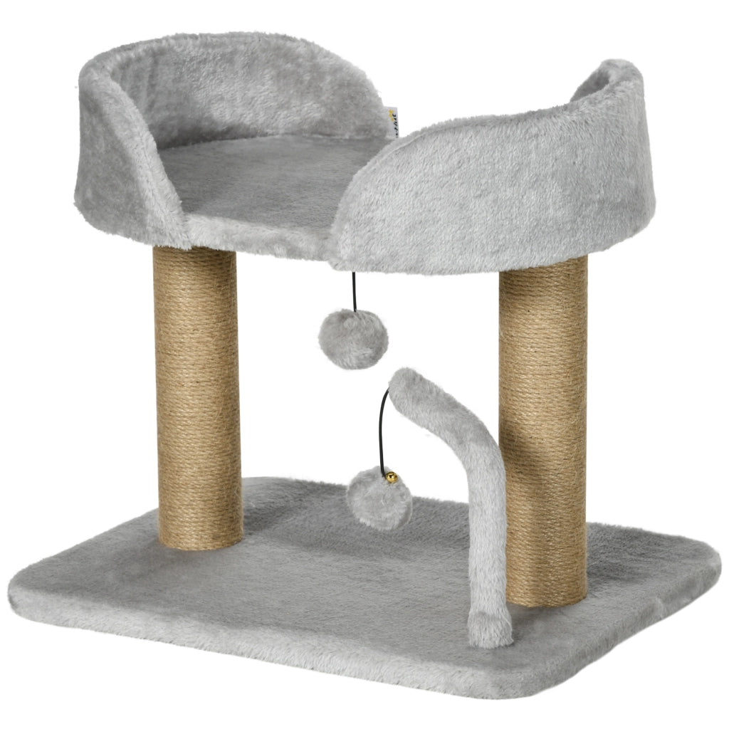 Albero tiragraffi per gatti ¨C Minimal ¨C 42 cm grigio