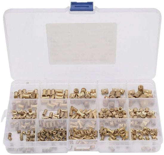 Set di 330 viti in ottone per diverse applicazioni